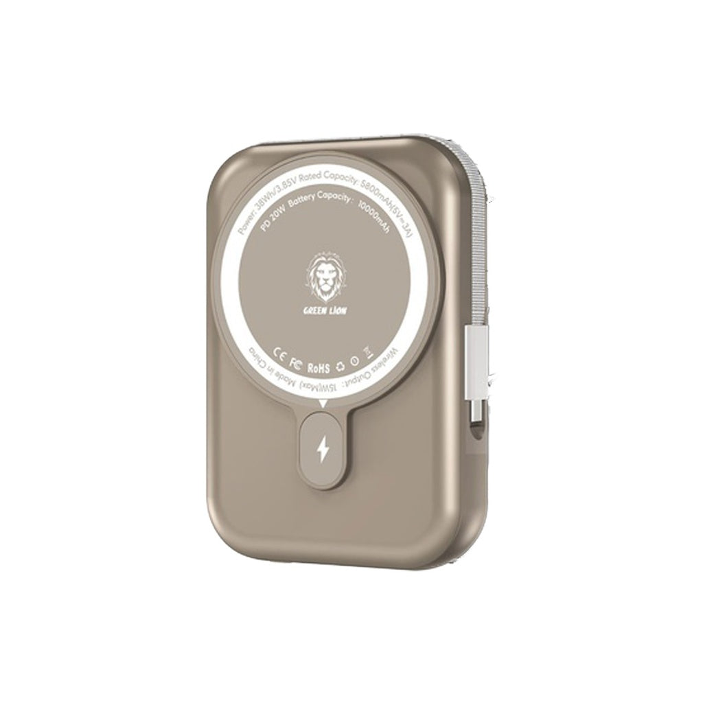 Green Lion Monaco MagSafe Power Bank 10000mAh gamingstore Green Lion Monaco MagSafe Power Bank 10000mAh gamingstore